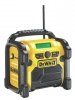 Kompaktowe radio DeWALT DCR019 FM AM AUX 18V / 230V